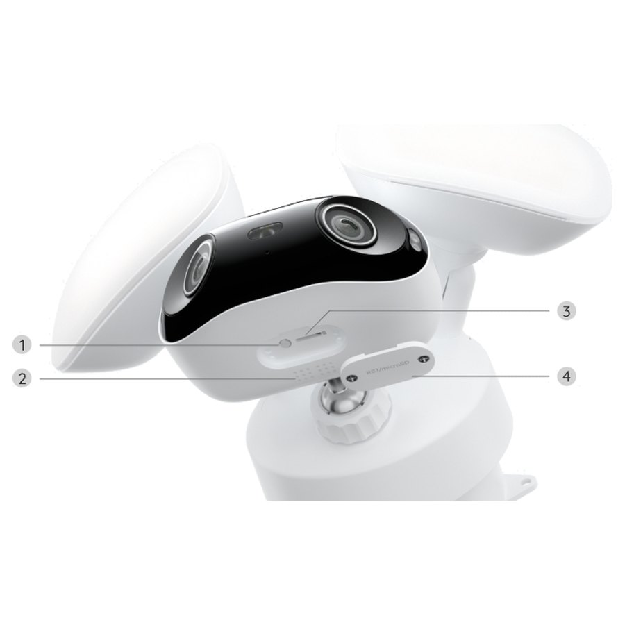 Reolink Elite Pro Floodlight PoE alhaalta