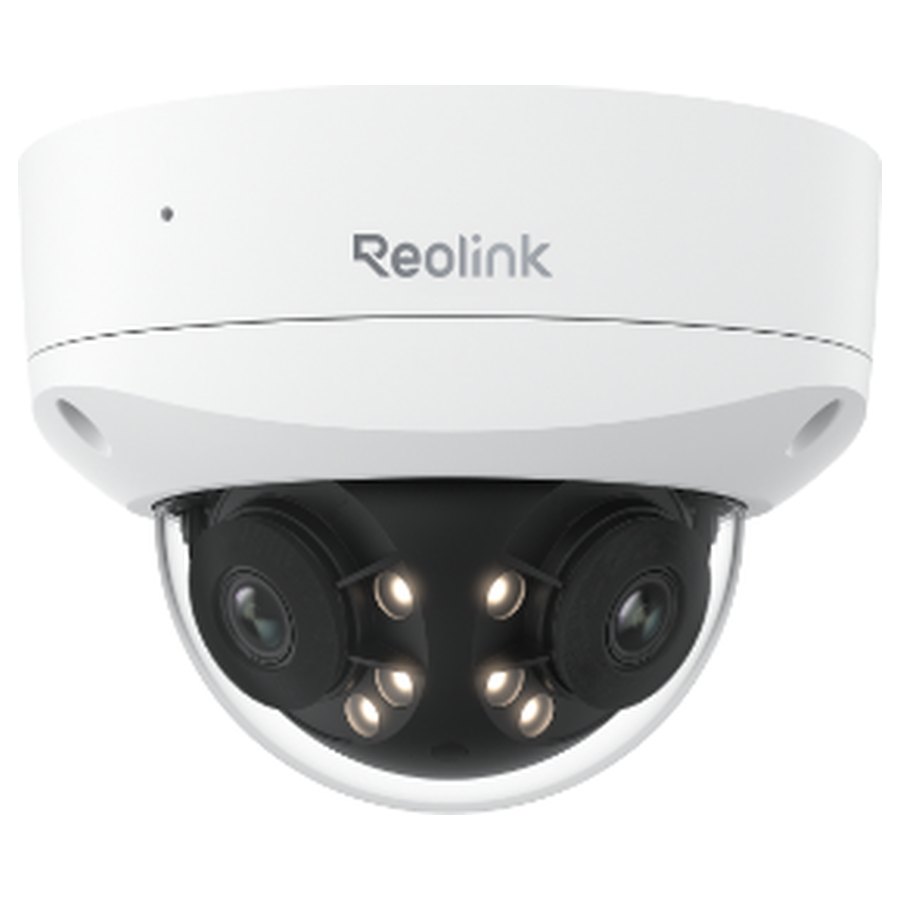 Reolink Duo 3V PoE -valvontasarja: tallennin + 2 kupolikameraa, 16 MP