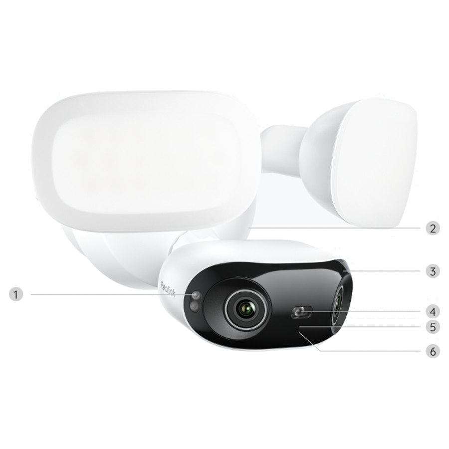 Reolink Elite Floodlight WiFi edestä