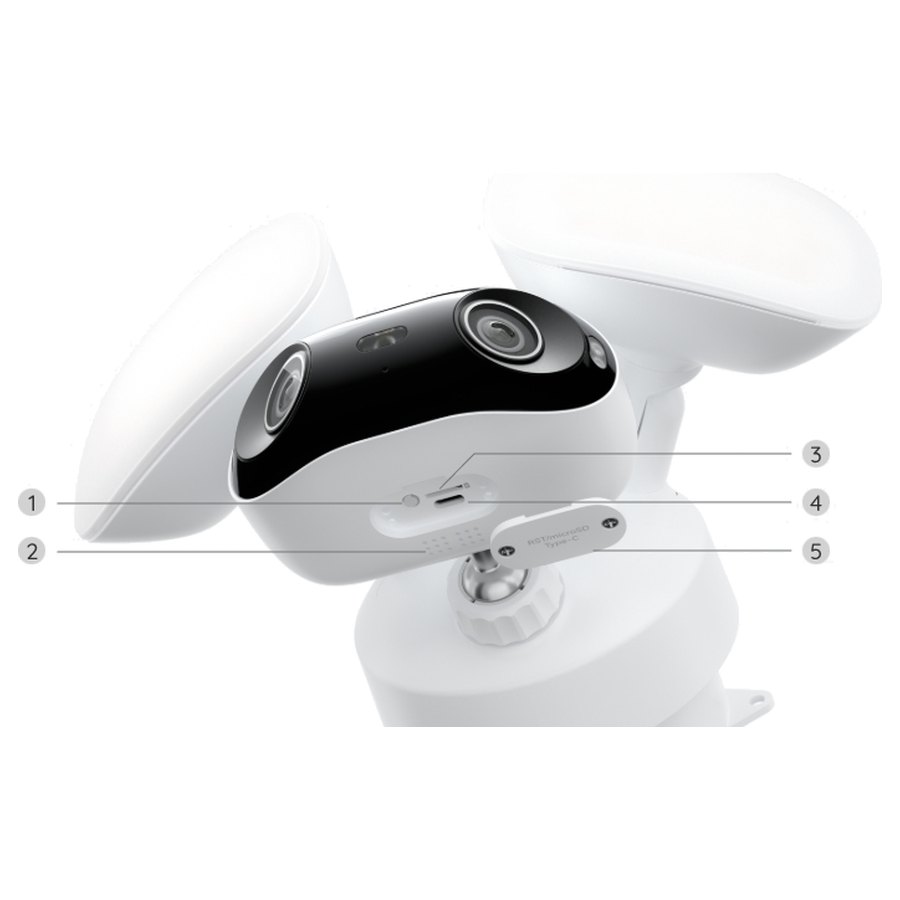 Reolink Elite Floodlight WiFi alhaalta