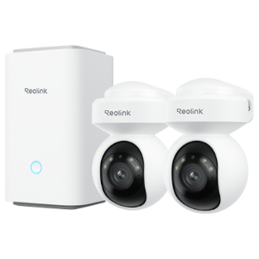 Reolink Home Hub -sarja: 2 × E1 Outdoor + Home Hub, 5 MP