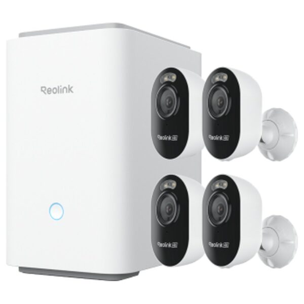 Reolink Home Hub Pro -sarja: 4 × Lumus Pro + Home Hub Pro, 8 MP