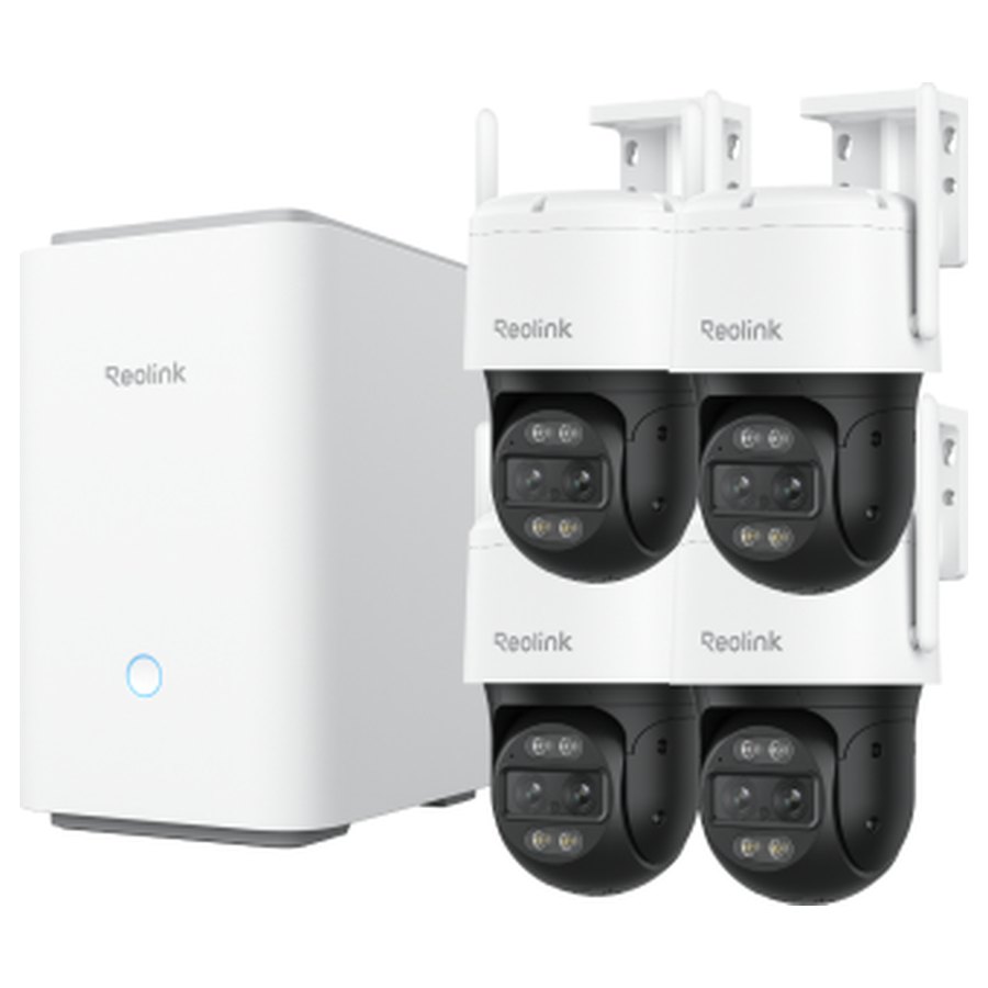 Reolink Home Hub Pro -sarja: 4 × TrackMix WiFi + Home Hub Pro, 8 MP