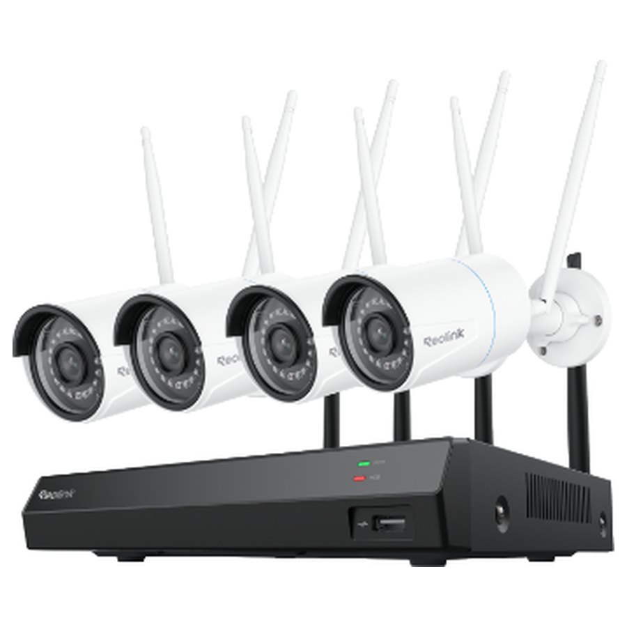 Reolink RLK12-500WB4 -WiFi-valvontasarja: tallennin + 4 kameraa, 5 MP