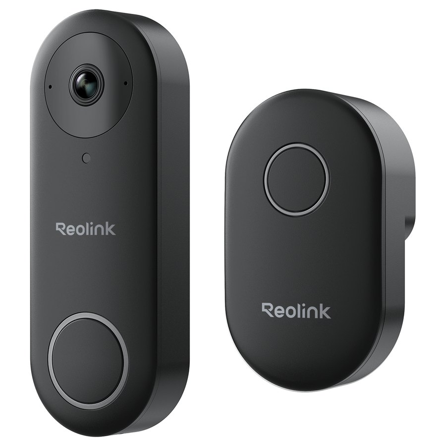 Reolink Video Doorbell WiFi -ovikellokamera, musta