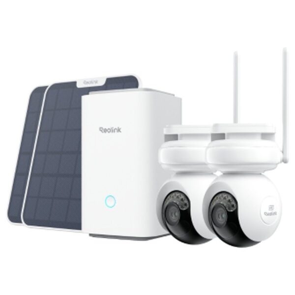 Reolink Home Hub -sarja: 2 × Altas PT Ultra + Home Hub, valkoinen