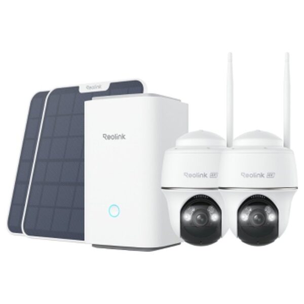 Reolink Home Hub -sarja: 2 × Argus PT Ultra + Home Hub, valkoinen