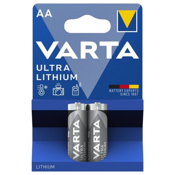 Varta Lithium AA -litiumparistot riistakameraan, 2 kpl